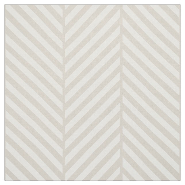 Tecido Linen Beige Herringbone Grande Escala (Modelo)