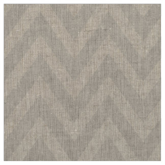Tecido Linen Beige Modern Chevron Grande Escala