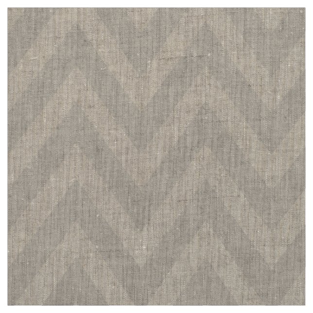 Tecido Linen Beige Modern Chevron Grande Escala (Modelo)