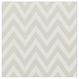 Tecido Linen Beige Modern Chevron Stripes