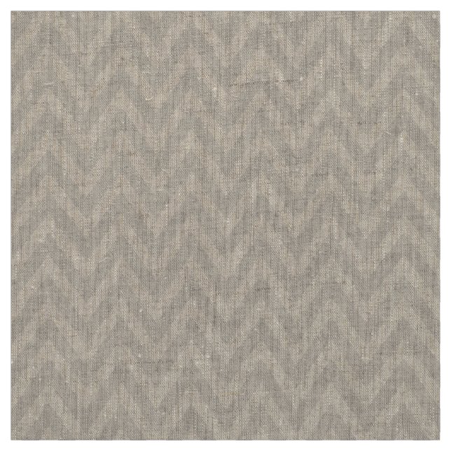 Tecido Linen Beige Modern Chevron Stripes (Modelo)