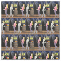 Linha mulheres da dança com sinal 2,4" do cuidado