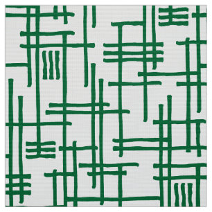 Tecido Linhas Abstratas 120923 - Verde Floresta sobre Bra
