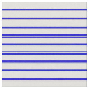 Tecido Linhas Amarelo-Claro e Azul Coloridas
