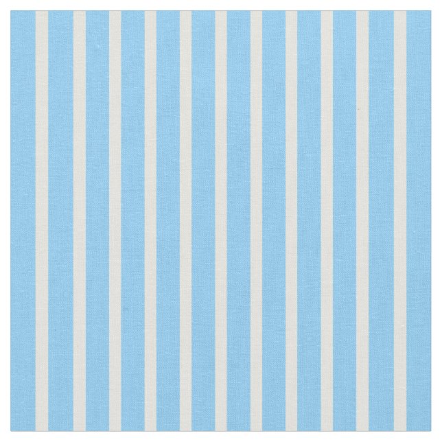 Tecido Linhas Azuis Claras Amarelas e Céu Claro (Detalhe)