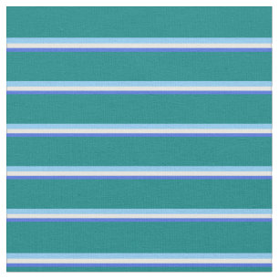 Tecido Linhas Azul, Branco, Azul-Céu-Claro e Teto