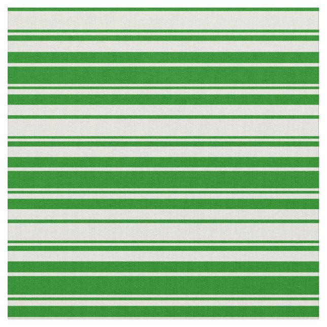 Tecido Linhas bege e verde colorido (Detalhe)