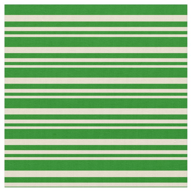 Tecido Linhas bege & verdes (Detalhe)