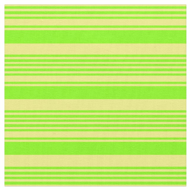 Tecido Linhas Chartreuse e Amarelo (Detalhe)