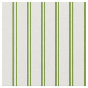 Tecido Linhas Coloridas de Creme Verde e Mint