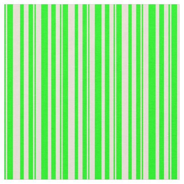 Tecido Linhas Coloridas de limão e Bisque (Detalhe)