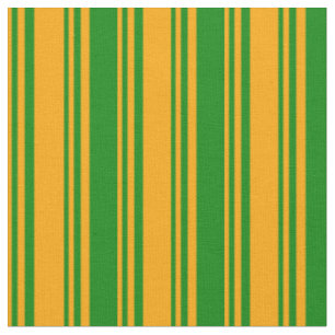 Tecido Linhas Cor Laranja e Verde