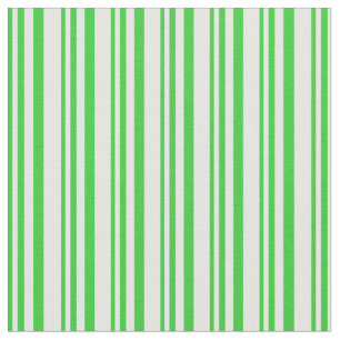 Tecido Linhas de Creme de verde limão e Mint