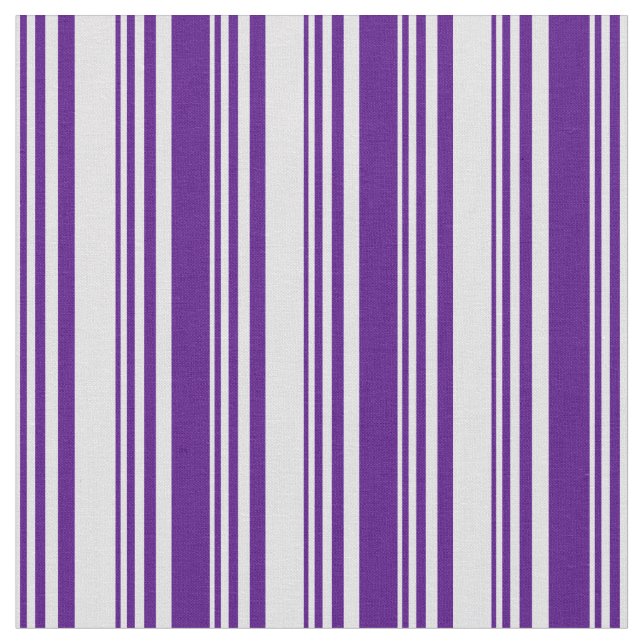 Tecido Linhas lavanda e Indigo (Detalhe)