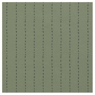 Tecido Linhas Tracejadas em Verde