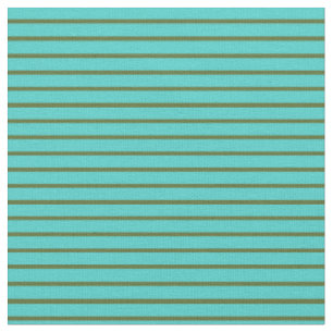 Tecido Linhas Verde Azul Escuro e Turquesa