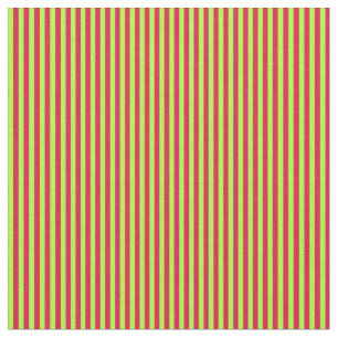 Tecido Linhas Verde Claras e Crimson