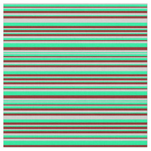 Tecido Linhas verdes, Cinzas leves e marrom