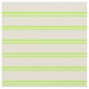 Tecido Linhas verdes e biscadas claras