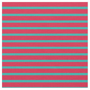 Tecido Linhas verdes e verdes do mar claro