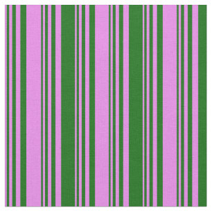 Tecido Linhas Verdes Violetas e Escuras