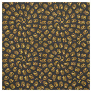 Tecido Lion Abstrato Art,