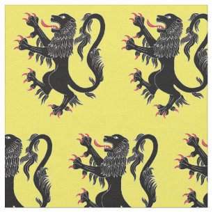 Tecido Lion Rampant Sable