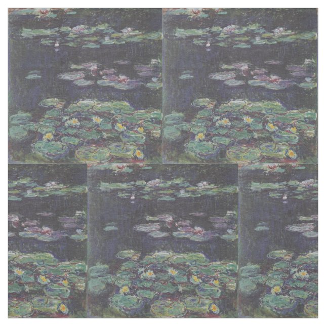 Tecido Lírios d'água de Claude Monet (Modelo)