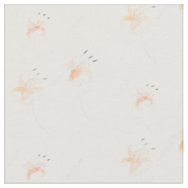 Tecido Lírios de tigre