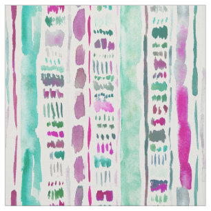 Tecido Listra Beachy do Brushstroke do BOM Aqua da REAÇ