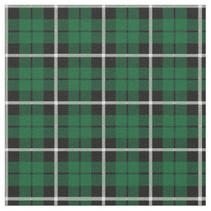 Tecido Listra branca de Kelly/preta verde irlandesa verde