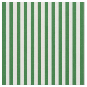 Tecido listrado verde e branco do artesanato