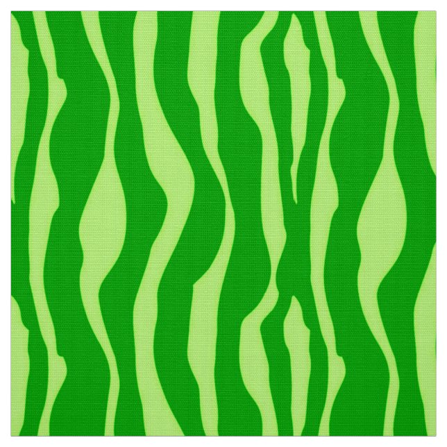 Tecido Listras da zebra - máscaras do verde limão (Modelo)