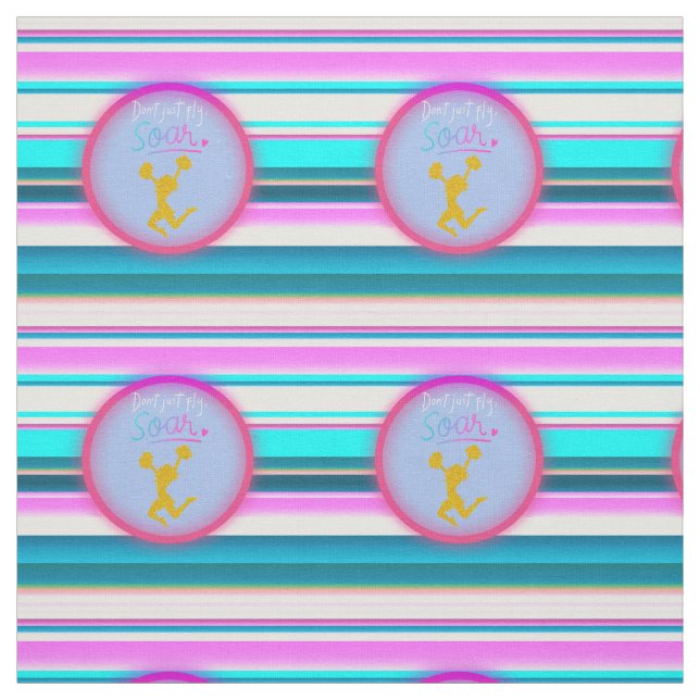 Tecido Listras de animação "Não voe, Soar" Stripes (Modelo)