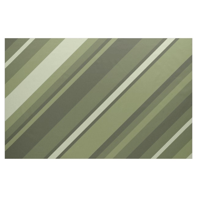 Tecido listras de verde-oliva (Fat Quarter)
