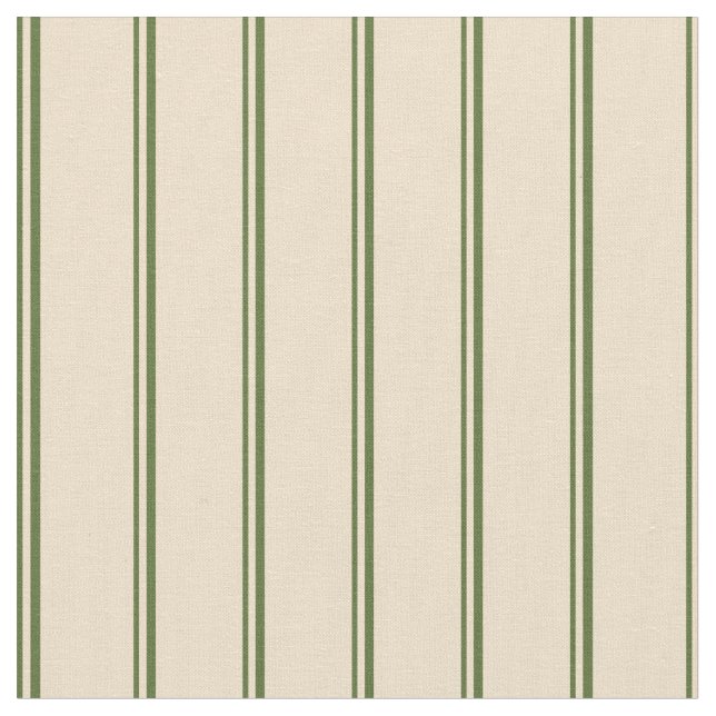 Tecido Listras de verde-oliva escuro (Detalhe)