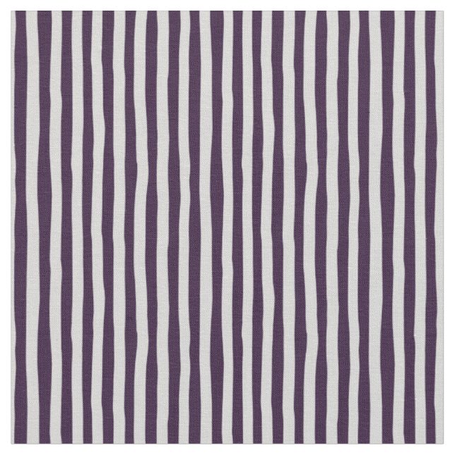 Tecido Listras Desalinhadas Roxo Escuro e Cinza Claro (Detalhe)