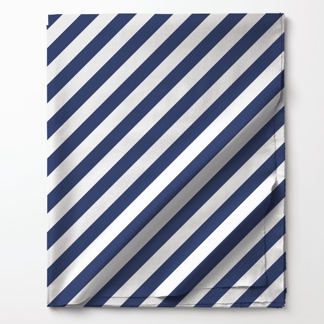 Tecido Listras Diagonais Azul Marinho (Criador carregado)