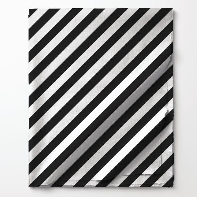 Tecido Listras Diagonais Pretas Padrão (Criador carregado)