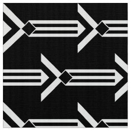 Tecido Listras e vigas brancas geométricas no preto