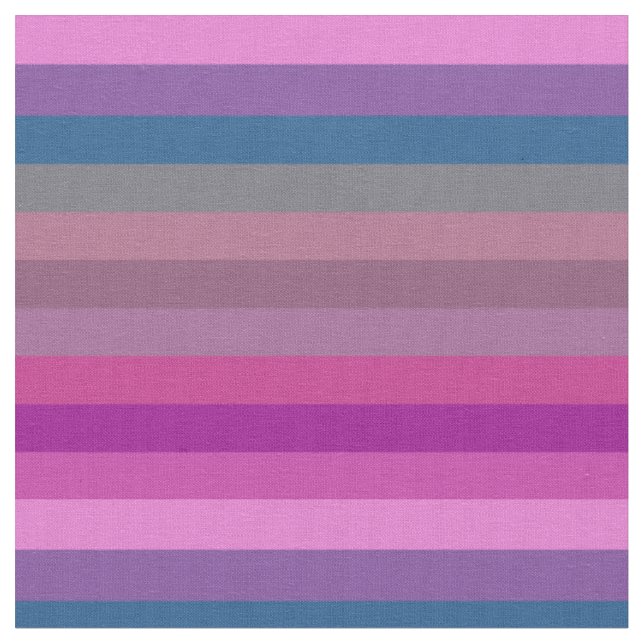 Tecido Listras Horizontais Retro Bubblegum Bold 70s (Detalhe)