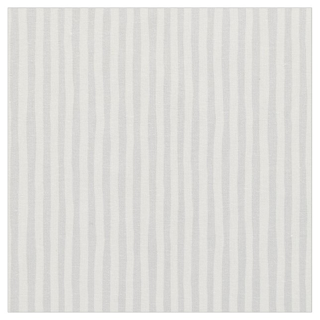 Tecido Listras Irregulares Cinza Claro e Branco (Detalhe)