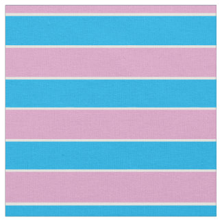 Tecido Listras rosa, azul e branco