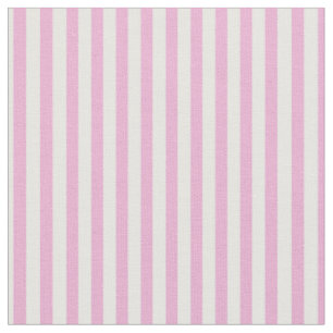 Tecido Listras Rosa e Brancas