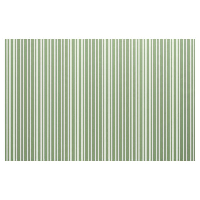 Tecido Listras Verdes e Brancas Padrão (Fat Quarter)