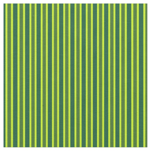 Tecido Listras Verticais Multitom Verde Lima e Azul Turqu (Detalhe)