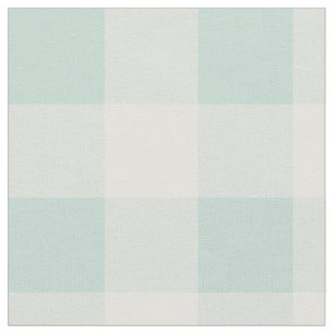 Tecido Little One Buffalo Check - azul turquesa suave
