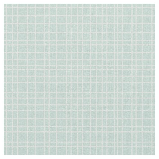 Tecido Little One Hand Drawn Grid - soft teal (Detalhe)