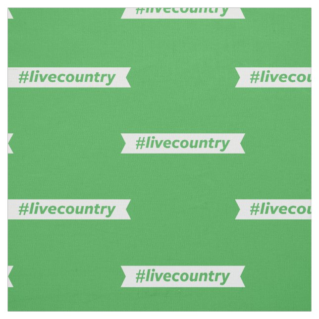 Tecido #LiveCountry (Modelo)