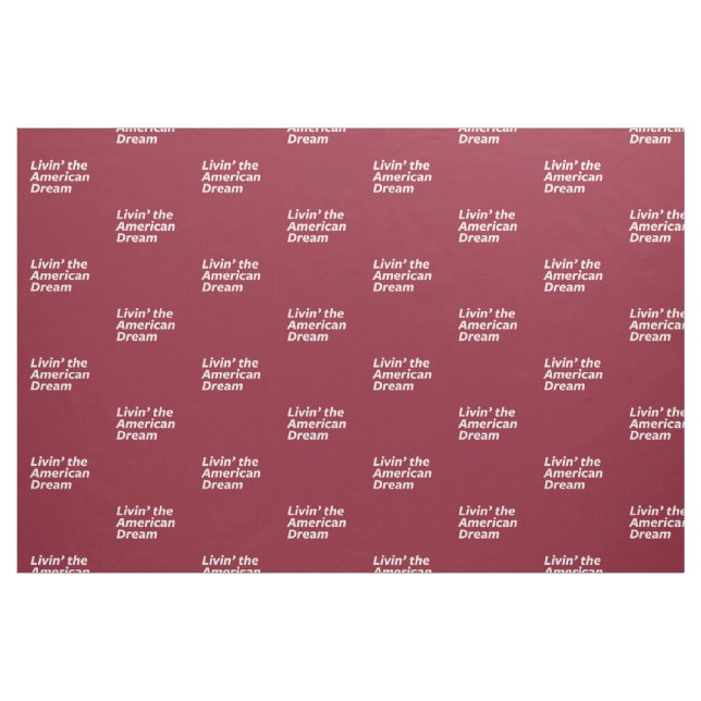 Tecido Livin o sonho americano (Fat Quarter)